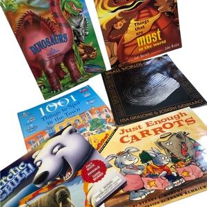 Children's Book Collection - Dinosaurs, Animals, and More